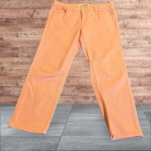 Joe Fresh Pink Slim Coupe Etroite Cropped Women’s Jeans Size 8